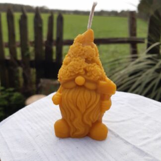 Bougie lutin fleuri