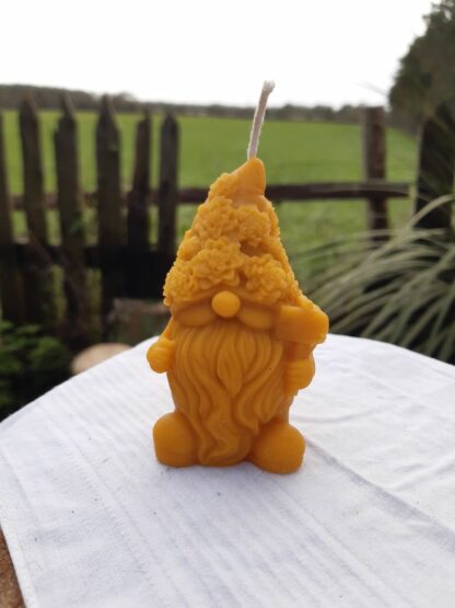 Bougie lutin fleuri