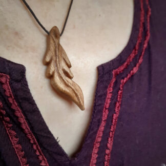 pendentif plume