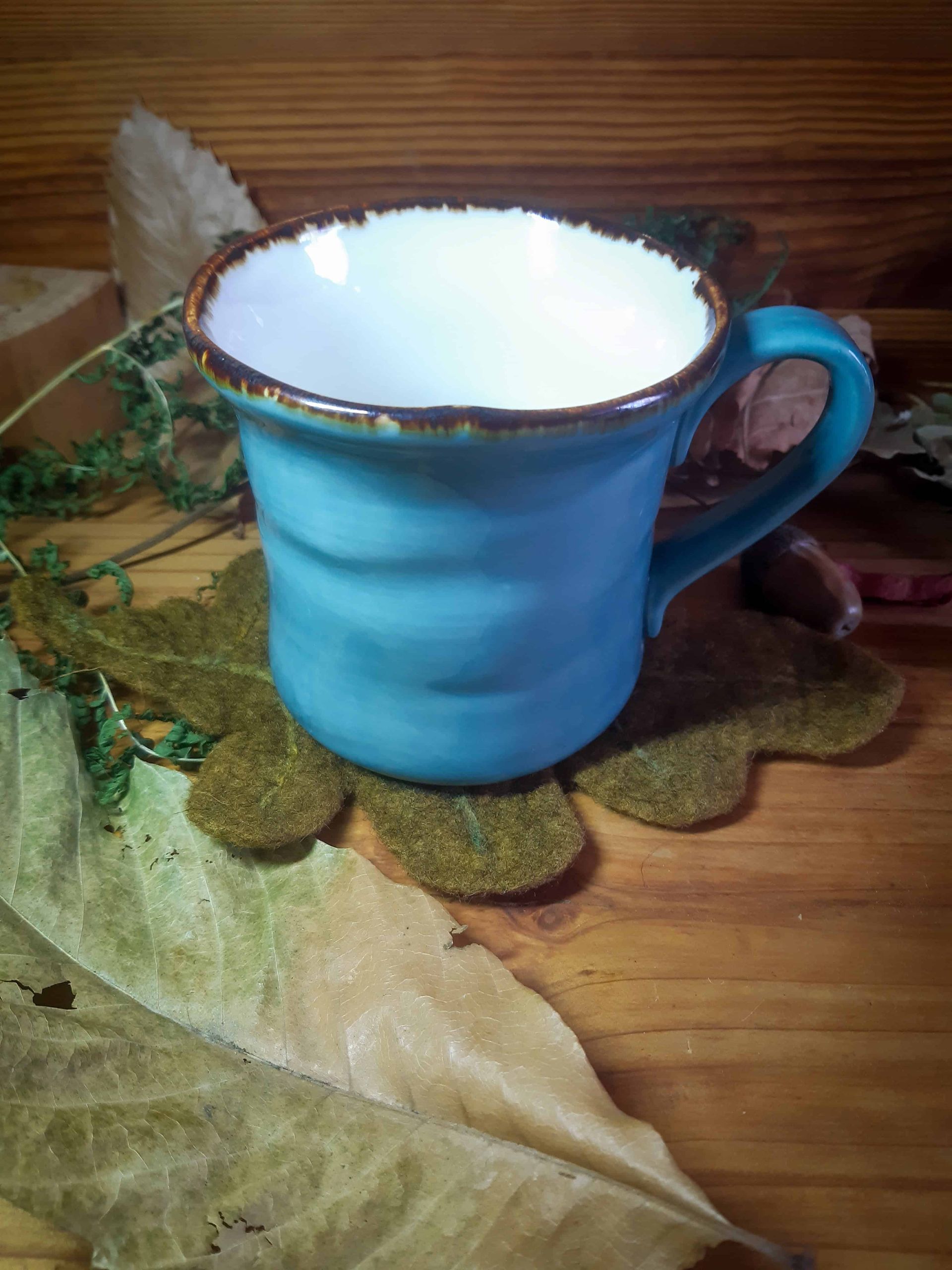 Dessous de mug - La Feuille – Image 3